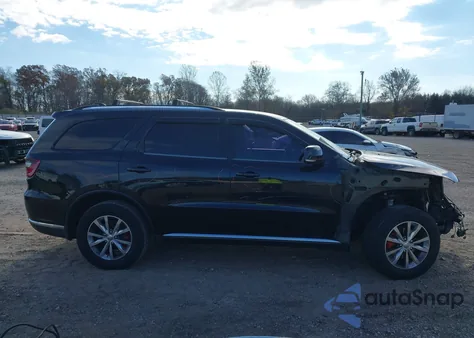 2016 Dodge Durango Limited из США, поврежденный, VIN 1C4RDJDG2GC301922